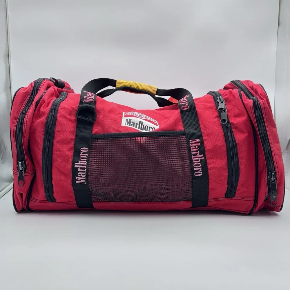 Vintage 90s Marlboro Adventure Team XL Duffel Bag 29